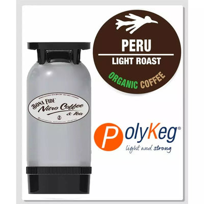 Organic Peru Nitro Coffee 5 Gal BIK Keg - www.yourespressomachines.com